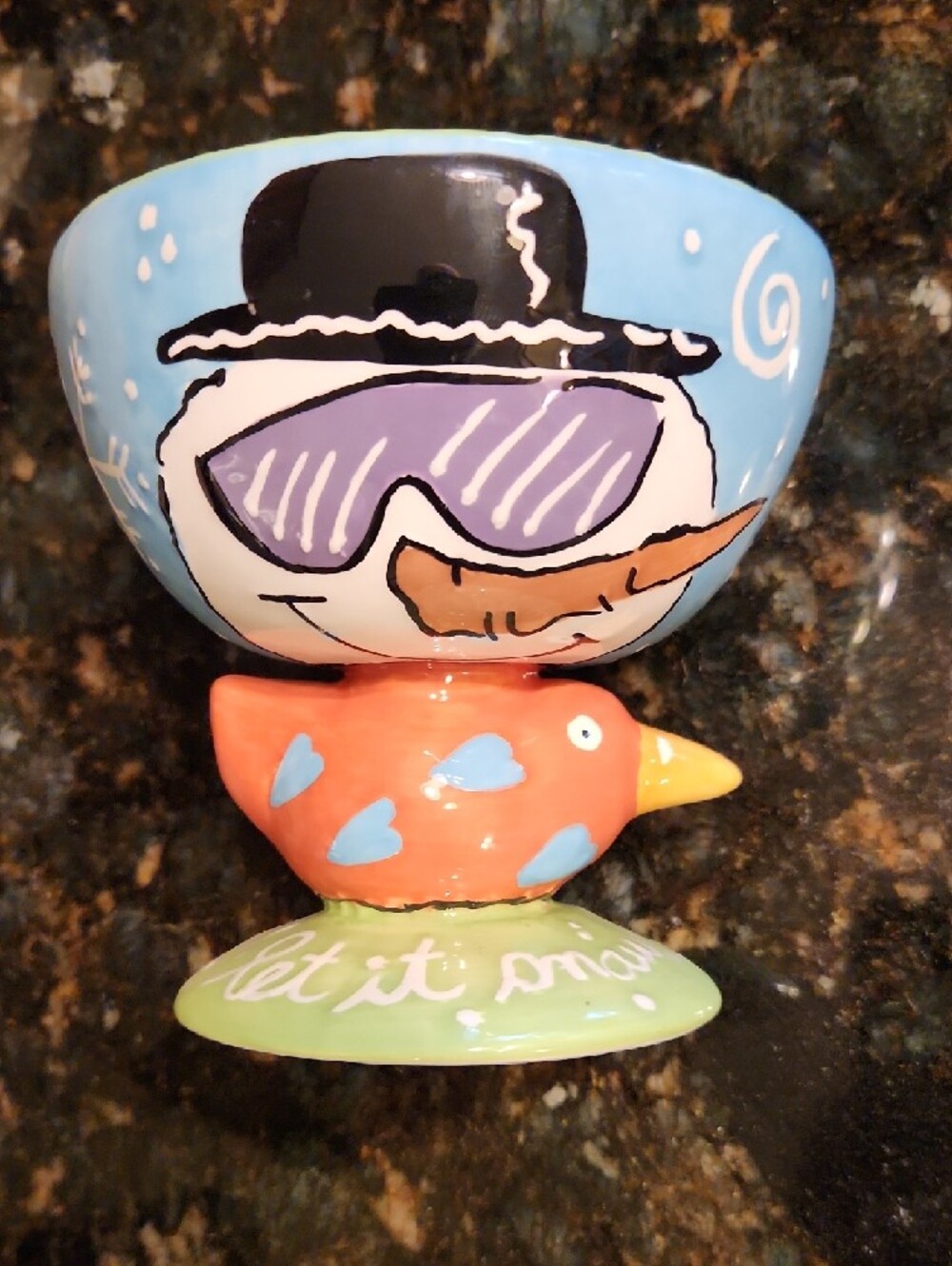 "With Love Joanne" Let It Snow Serving Bowl